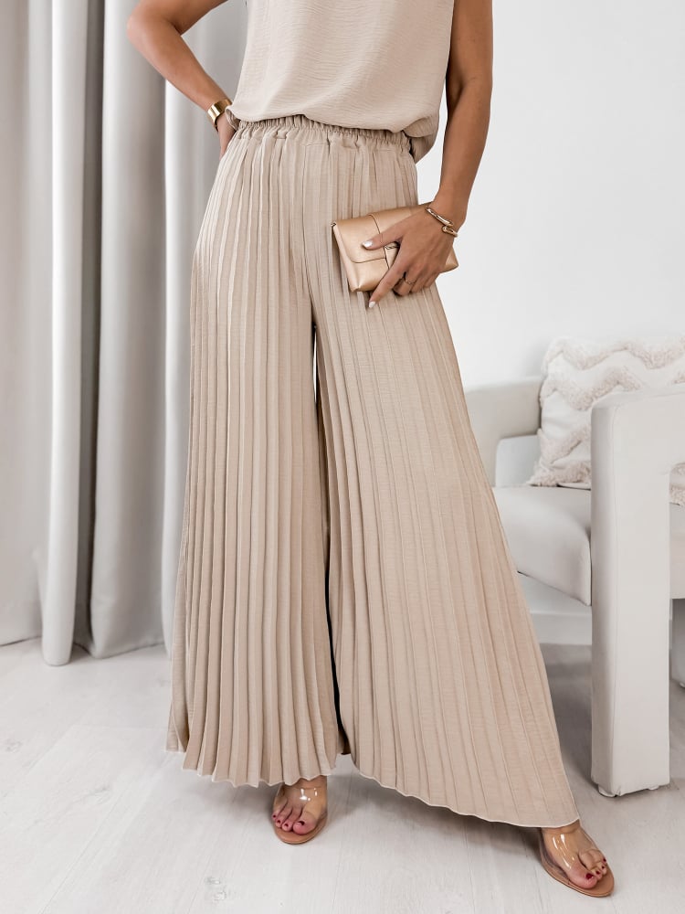 KOMPLET YARENA BEŻOWY