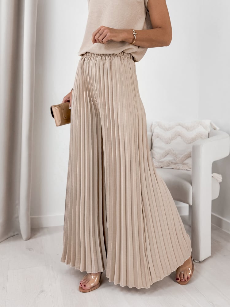 KOMPLET YARENA BEŻOWY