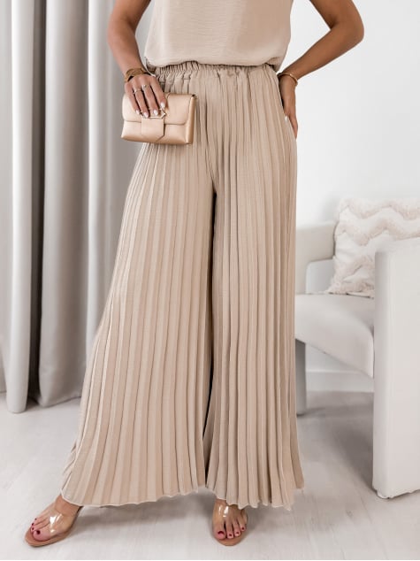 KOMPLET YARENA BEŻOWY