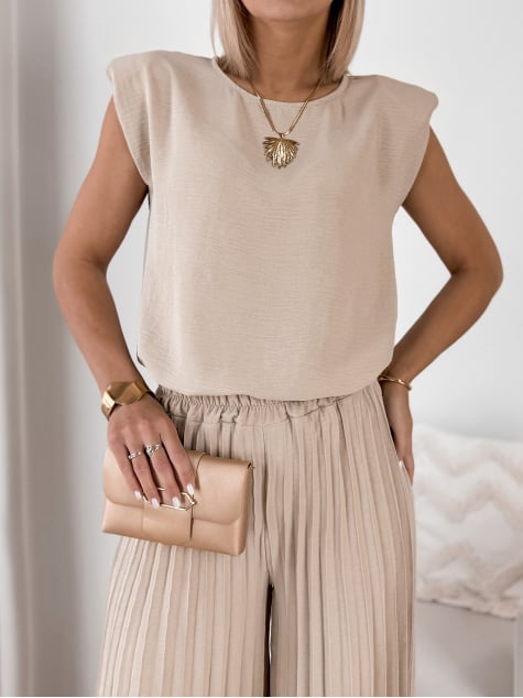 KOMPLET YARENA BEŻOWY