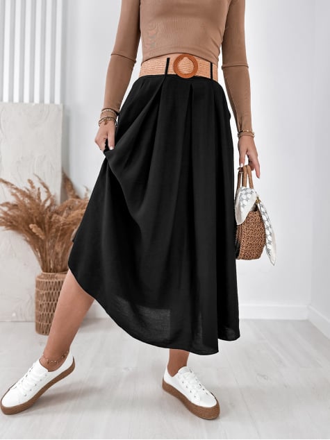 SPÓDNICA LALALAN CZARNA