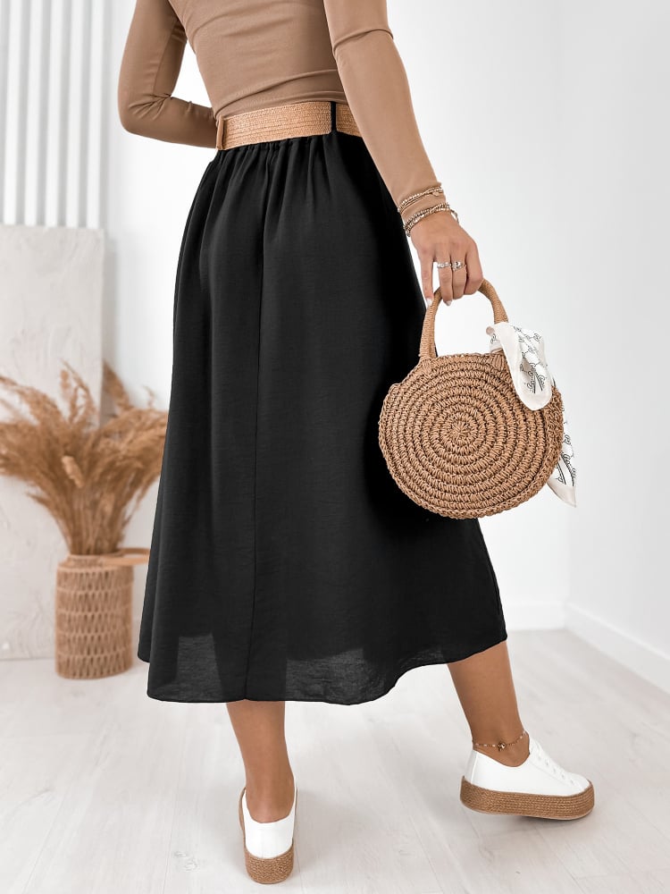 SPÓDNICA LALALAN CZARNA