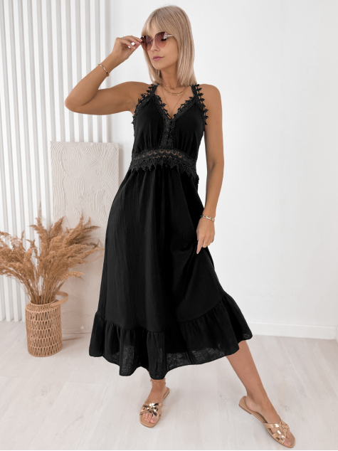 SUKIENKA SARONE CZARNA