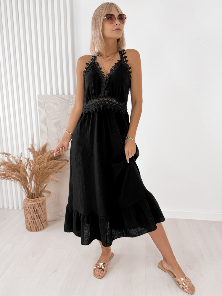 SUKIENKA SARONE CZARNA