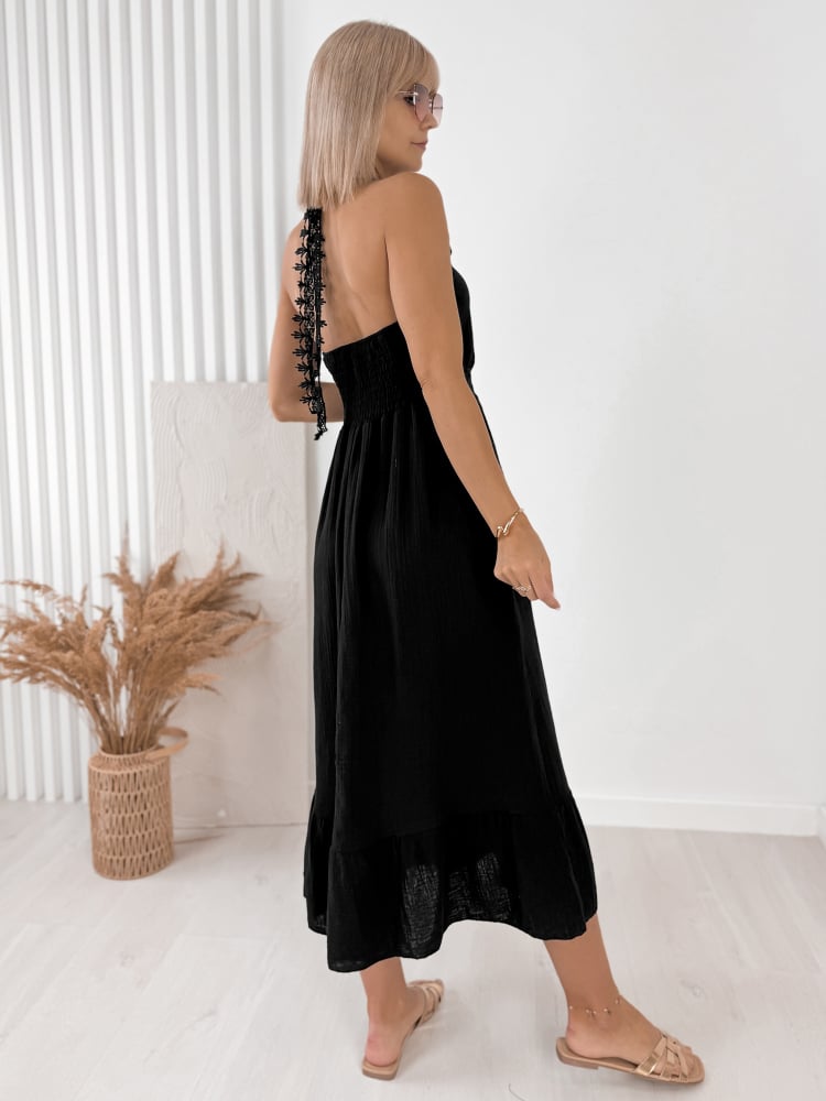 SUKIENKA SARONE CZARNA