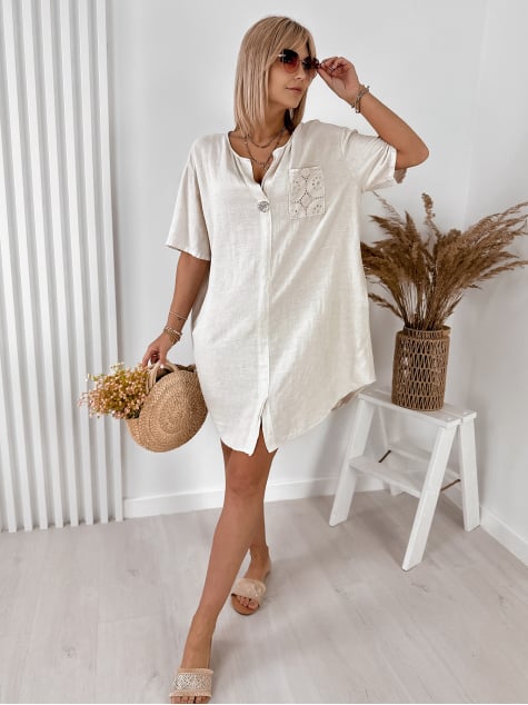 SUKIENKA LUNARE BEŻOWA