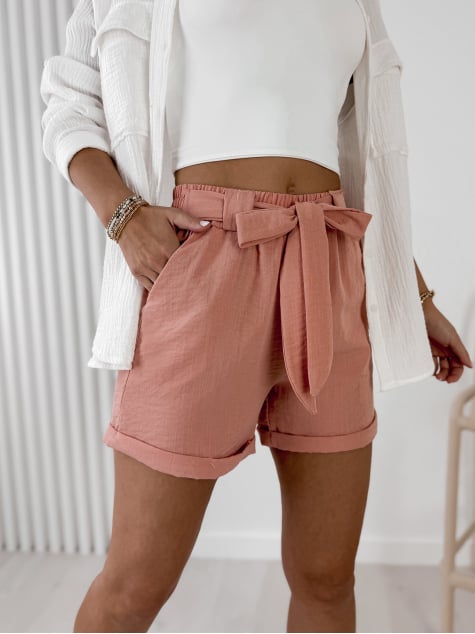 SPODENKI ELVARI BRZOSKWINIOWE