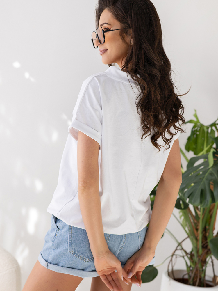 BLUZKA ENORIS BIAŁA