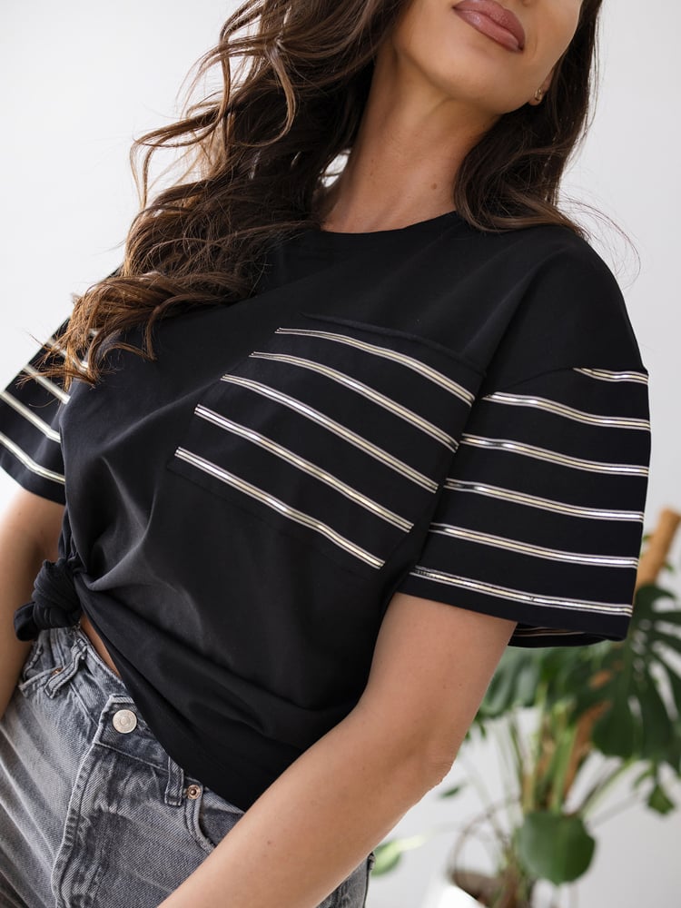 BLUZKA AZERIA CZARNA