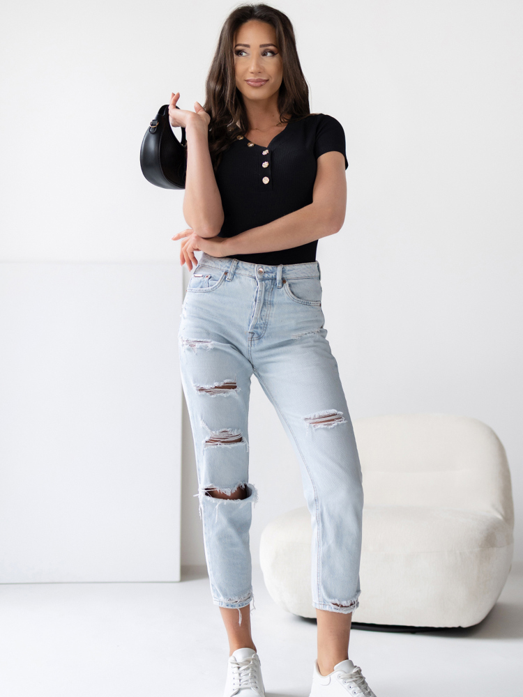 BLUZKA LERONA CZARNA