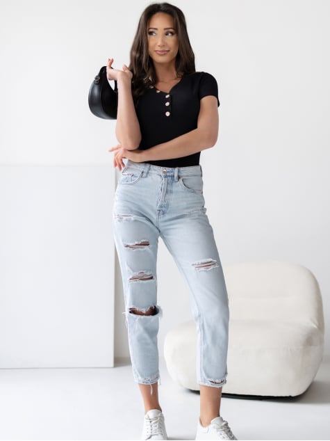 BLUZKA LERONA CZARNA