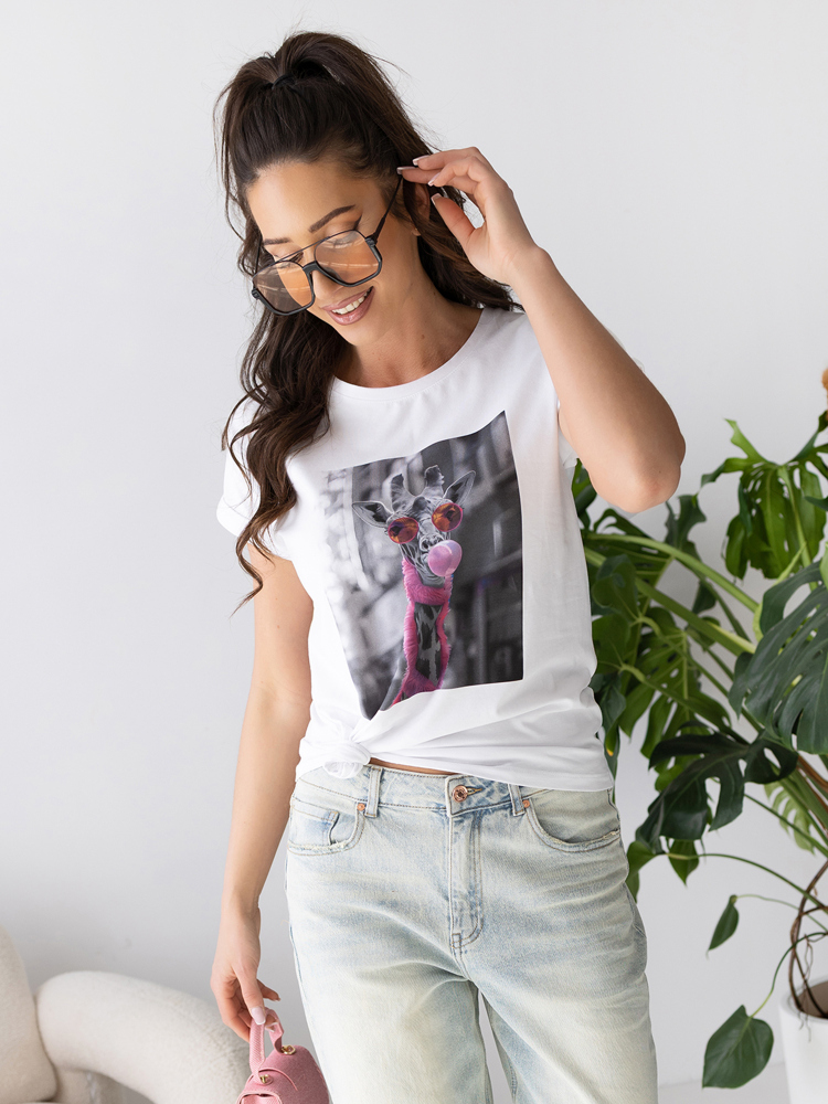 BLUZKA ELVYNA BIAŁA