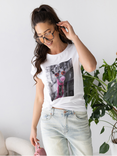 BLUZKA ELVYNA BIAŁA