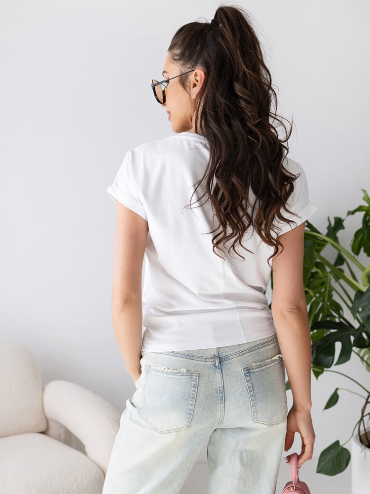 BLUZKA ELVYNA BIAŁA