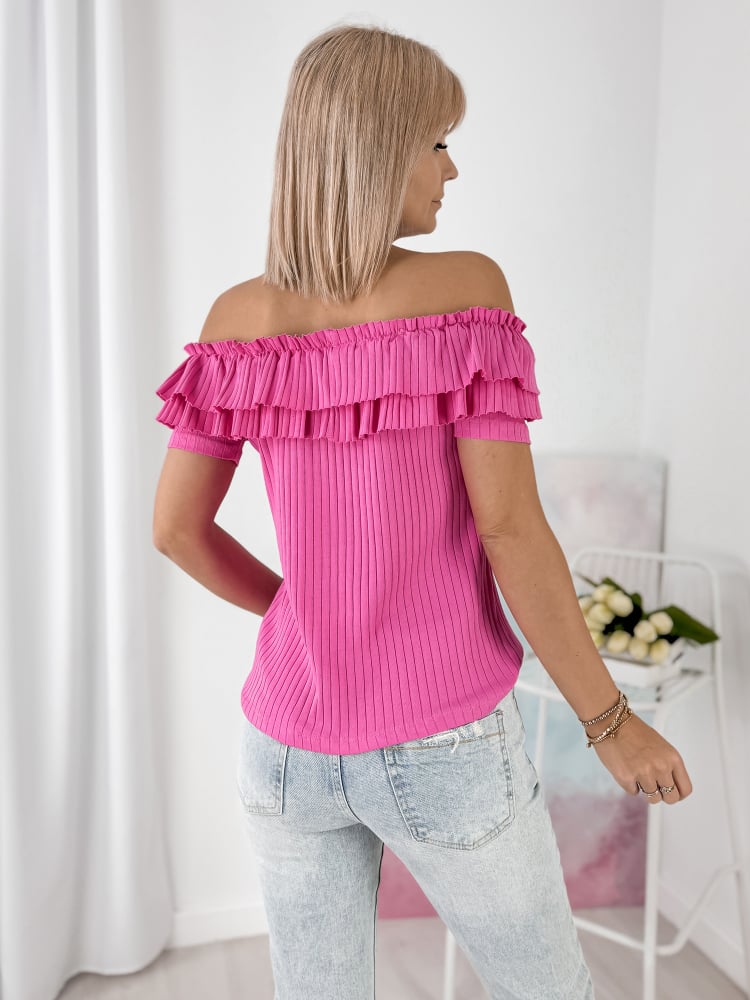BLUZKA ASTRIDA RÓŻOWA