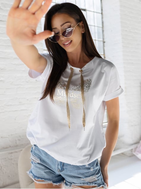 BLUZKA MINDSET BIAŁA