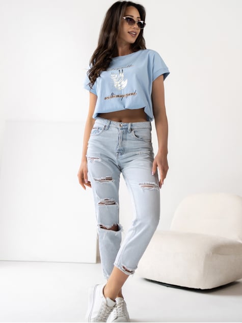 BLUZKA WELL BŁĘKITNA