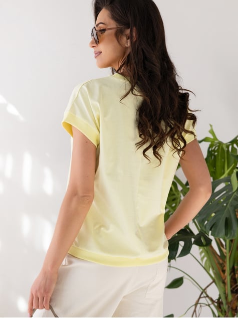 BLUZKA WELL ZÓŁTA