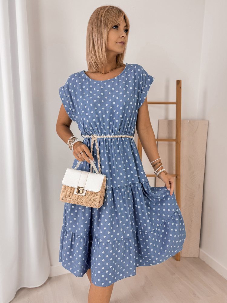 SUKIENKA LOVAREL NIEBIESKA