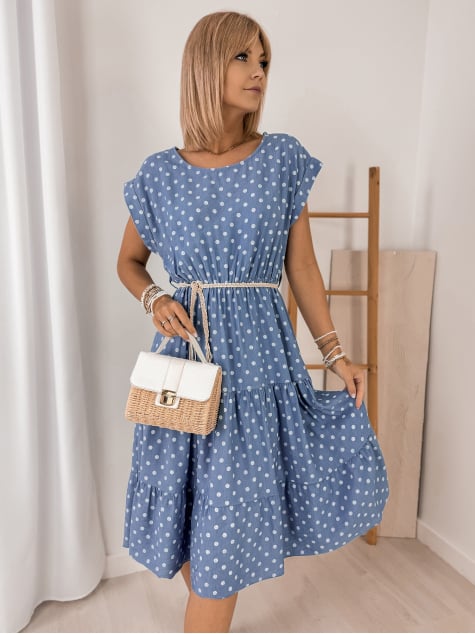 SUKIENKA LOVAREL NIEBIESKA