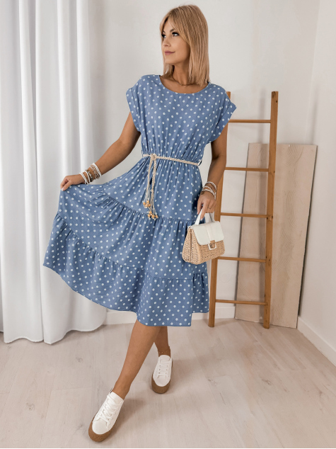 SUKIENKA LOVAREL NIEBIESKA