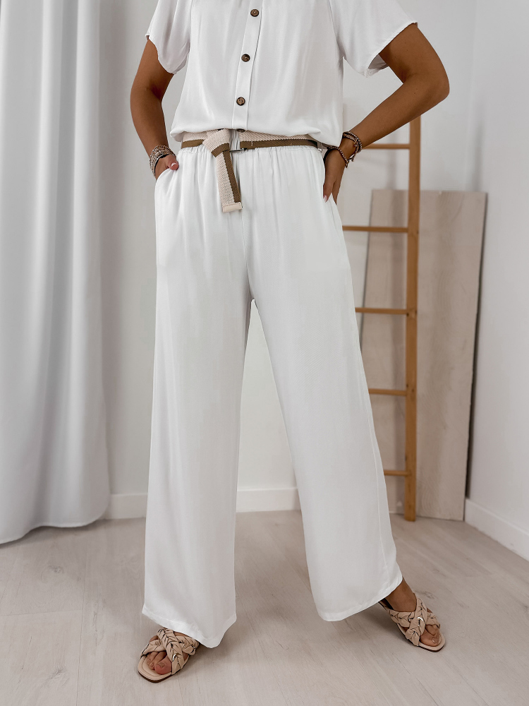 SPODNIE KIRELLA BIAŁE