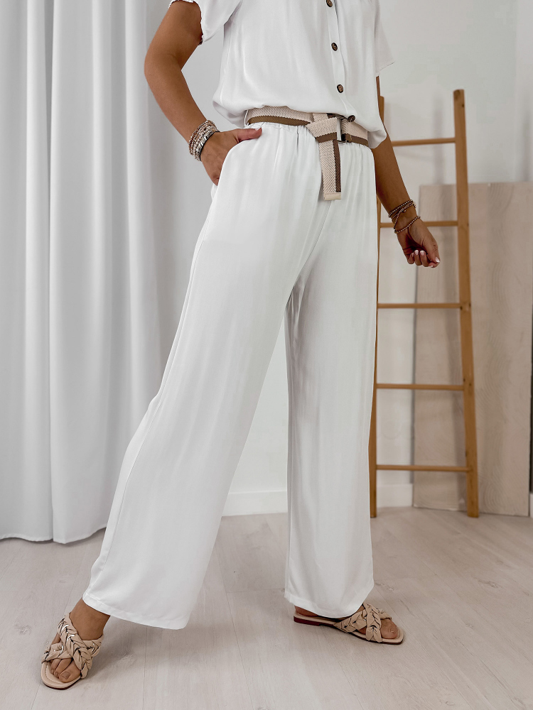 SPODNIE KIRELLA BIAŁE