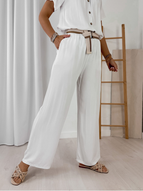 SPODNIE KIRELLA BIAŁE