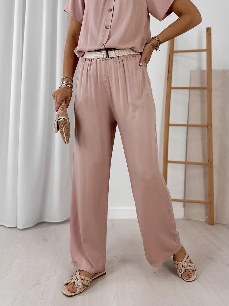 SPODNIE KIRELLA PUDROWY RÓŻ