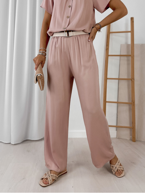 SPODNIE KIRELLA PUDROWY RÓŻ