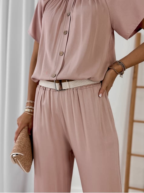 SPODNIE KIRELLA PUDROWY RÓŻ