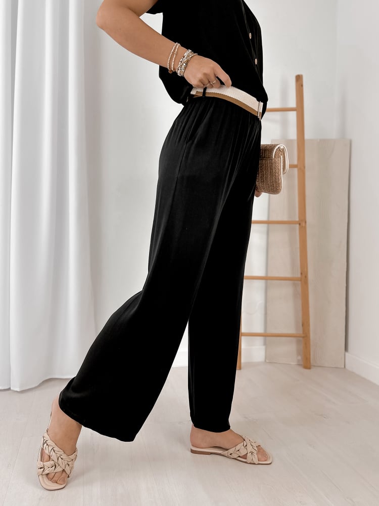 SPODNIE KIRELLA CZARNE