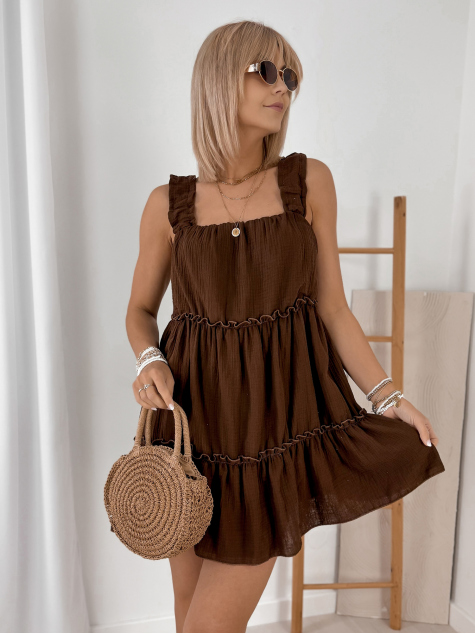 SUKIENKA RENIVIA BRĄZOWA