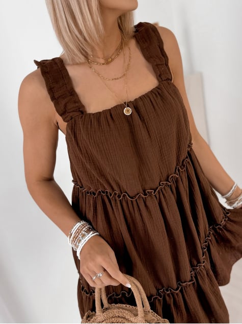 SUKIENKA RENIVIA BRĄZOWA