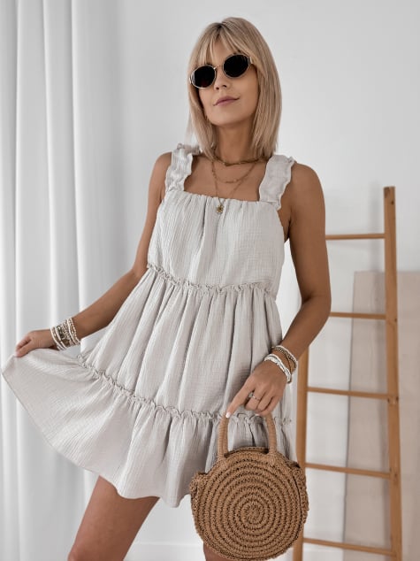 SUKIENKA RENIVIA BEŻOWA