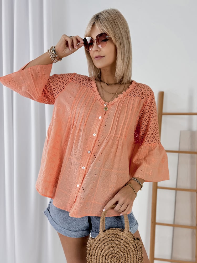 KOSZULA MOKAVA KORALOWA