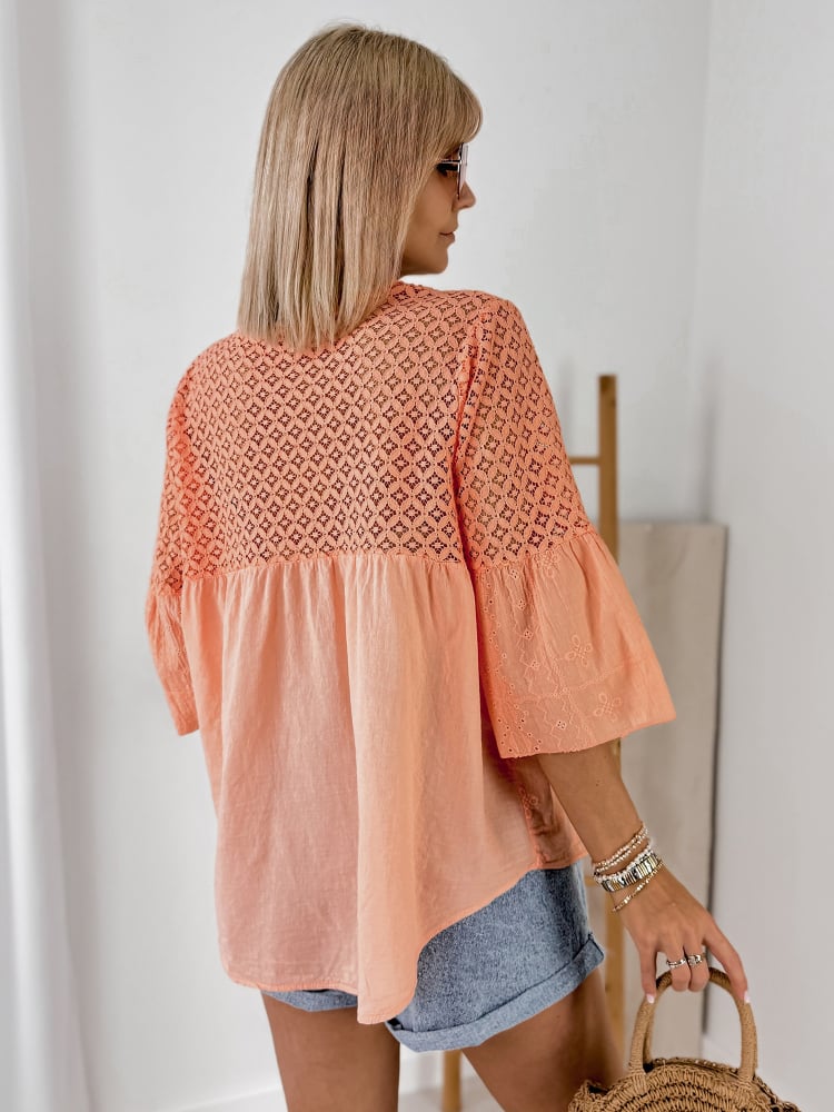 KOSZULA MOKAVA KORALOWA