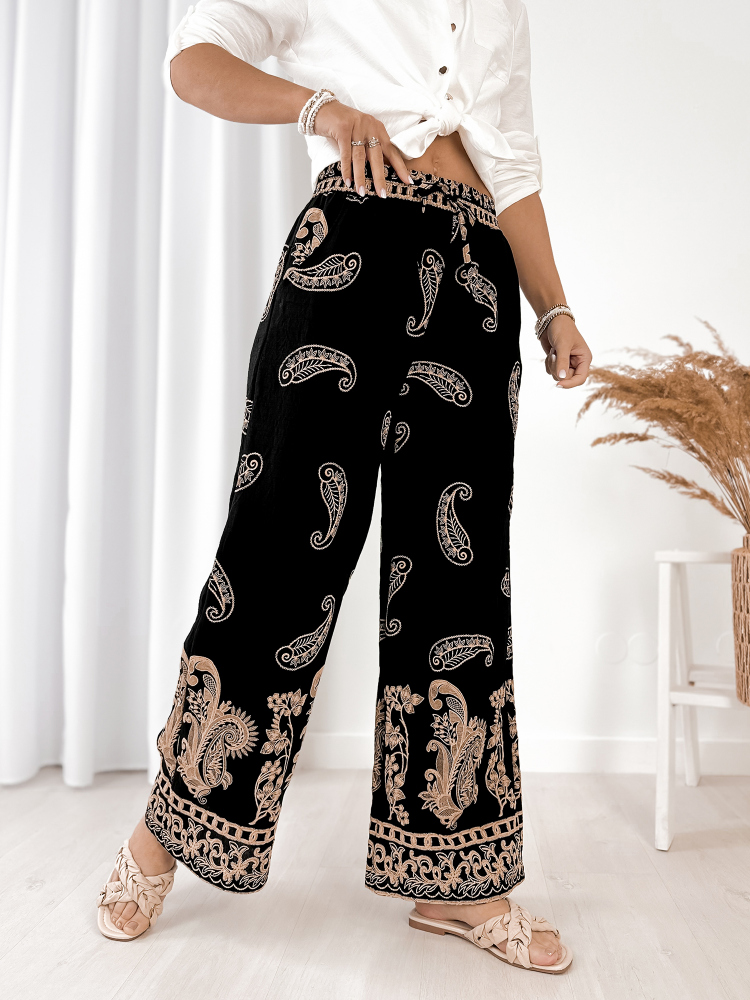 SPODNIE VELMIRA CZARNE