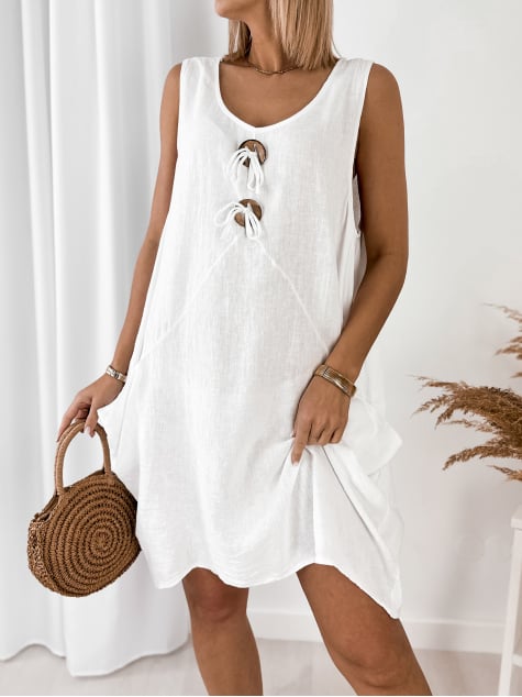 SUKIENKA LIVIANA BIAŁA