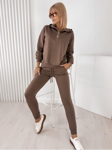 KOMPLET DRESOWY TAMINA BRĄZOWY