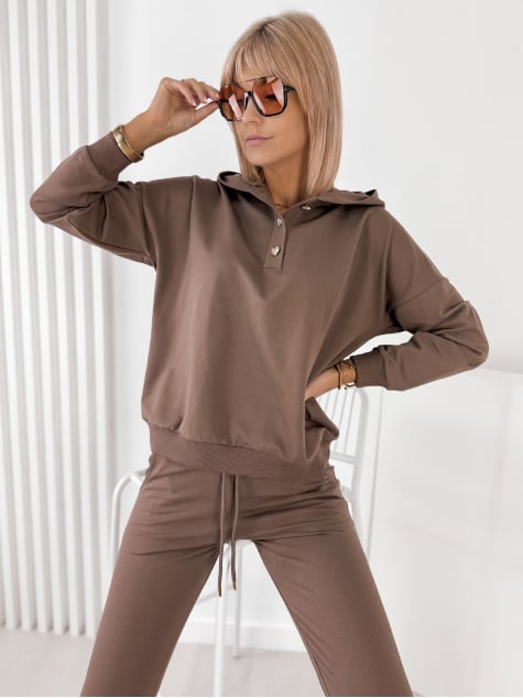 KOMPLET DRESOWY TAMINA BRĄZOWY