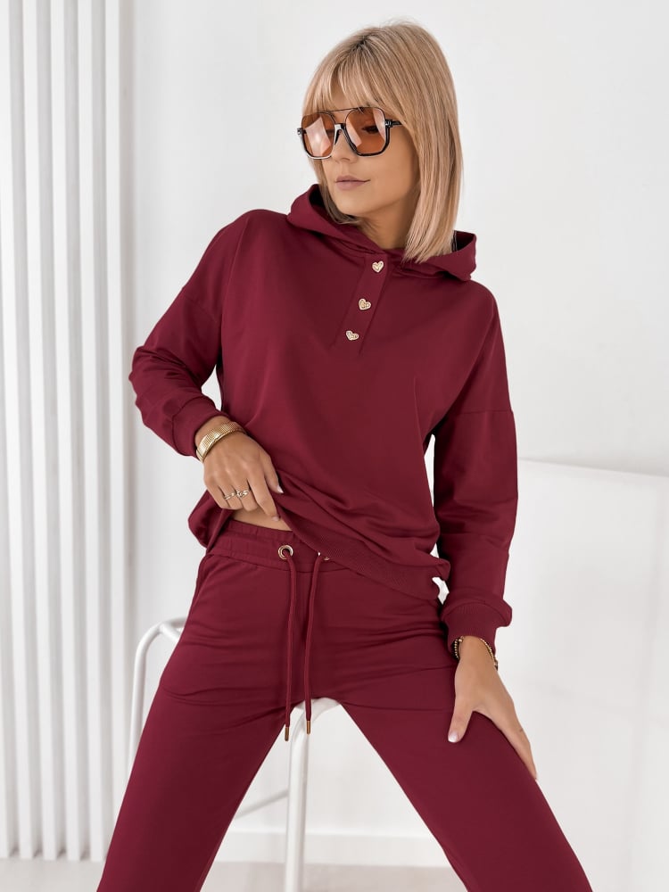 KOMPLET DRESOWY TAMINA BORDOWY