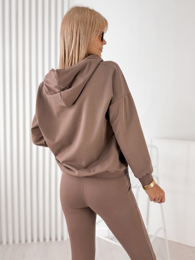 KOMPLET DRESOWY TAMINA BRĄZOWY