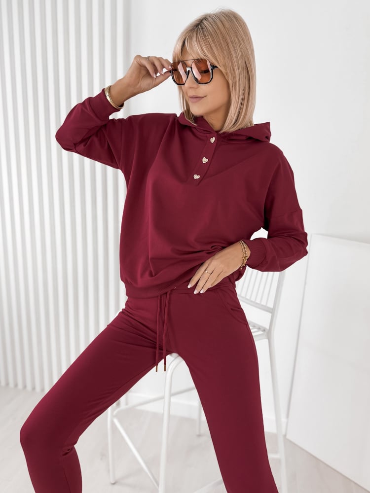 KOMPLET DRESOWY TAMINA BORDOWY