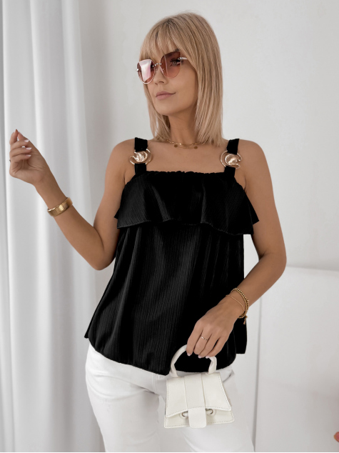 BLUZKA SISSAL CZARNA