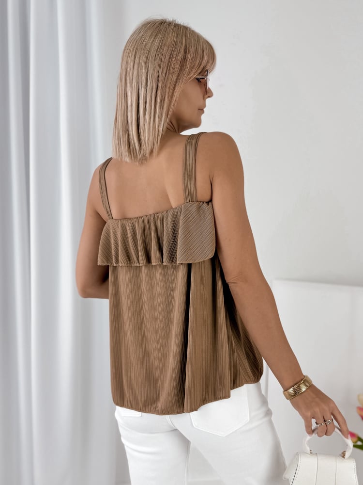 BLUZKA SISSAL KARMELOWA