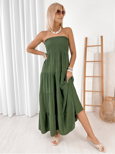 SUKIENKA FLAMIRA KHAKI
