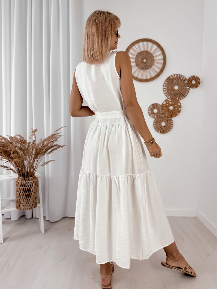 SUKIENKA NALUMI ECRU