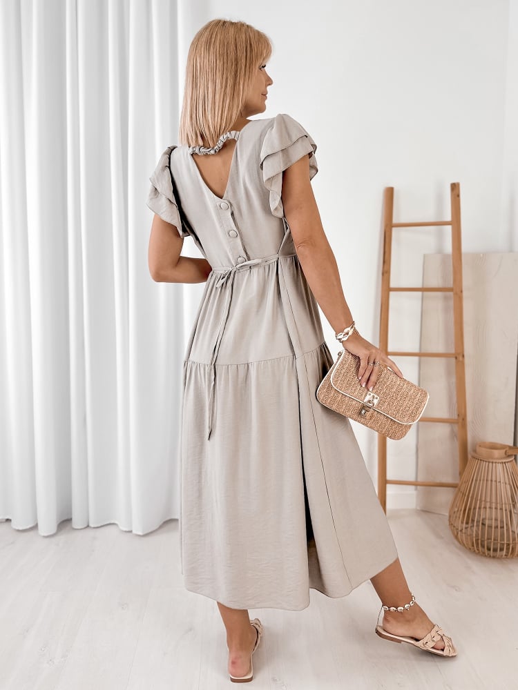 SUKIENKA ISKARA CIEMNOBEŻOWA