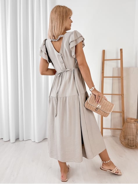 SUKIENKA ISKARA CIEMNOBEŻOWA